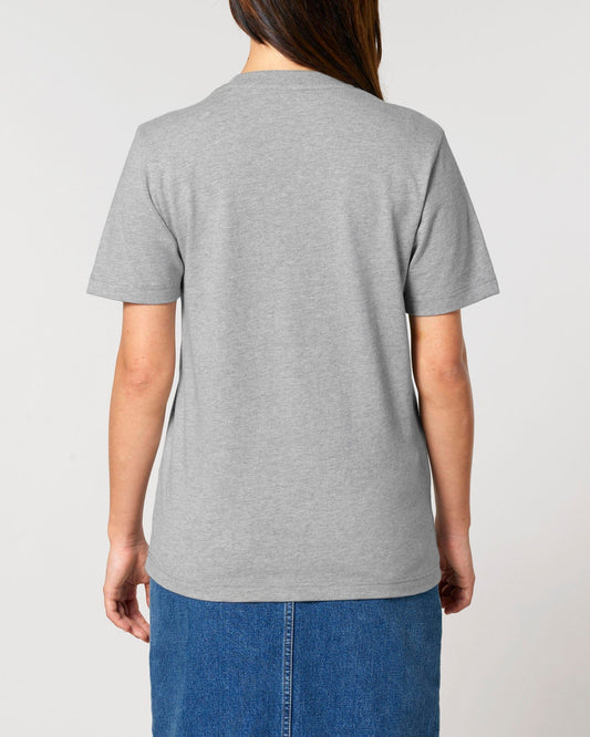 Women's Organic Cotton Relaxed Fit T-Shirt | Rock Grey Marl