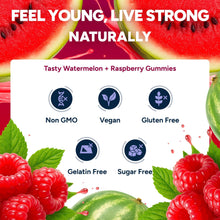 Sugar Free Resveratrol Gummies 1,500mg/Serving - Anti - Aging Chews - Vegan America
