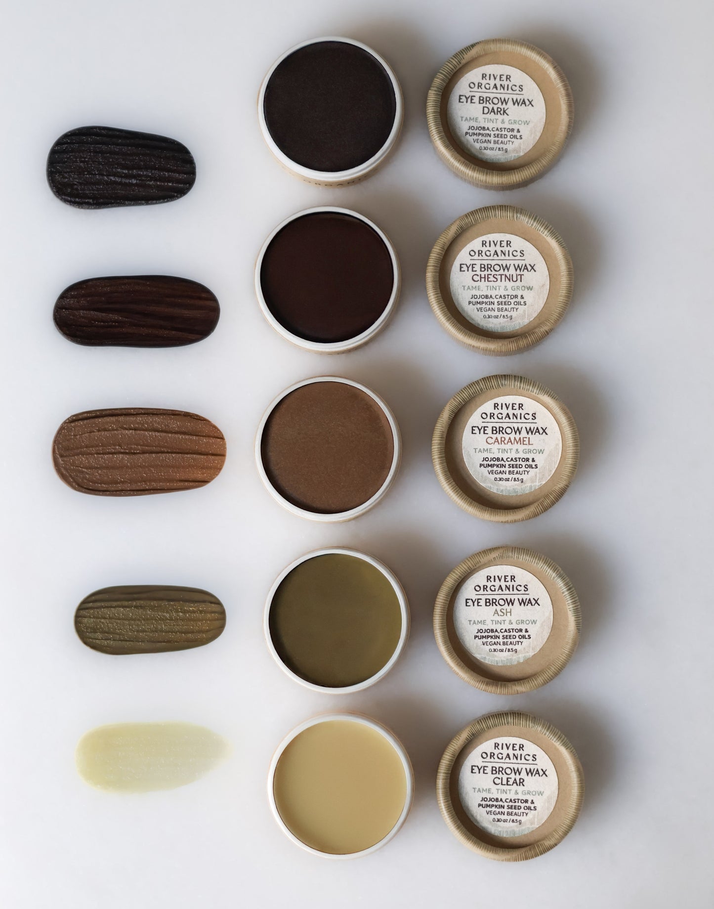 Brow Wax + Blush + Lip Balm Bundle