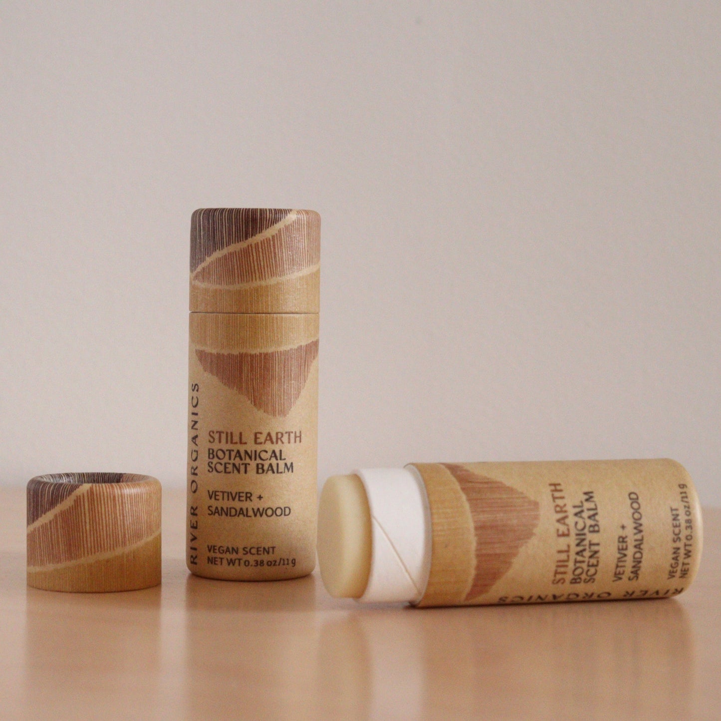 Still Earth: Vetiver + Sandalwood - Botanical Scent Balm