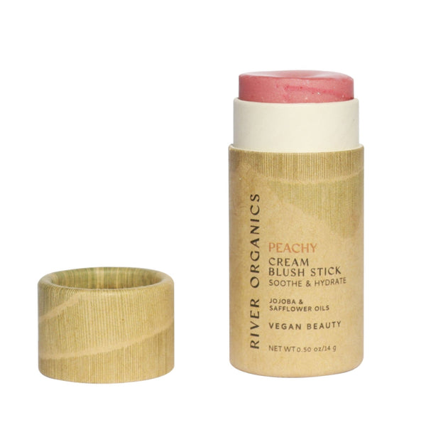 Creamy Vegan Blush Stick - Peachy - Vegan America