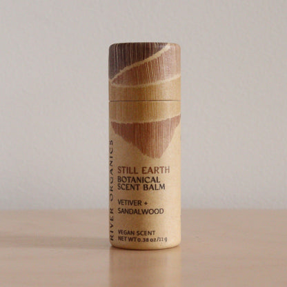 Still Earth: Vetiver + Sandalwood - Botanical Scent Balm