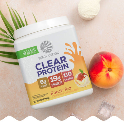 Clear Protein Peach Tea