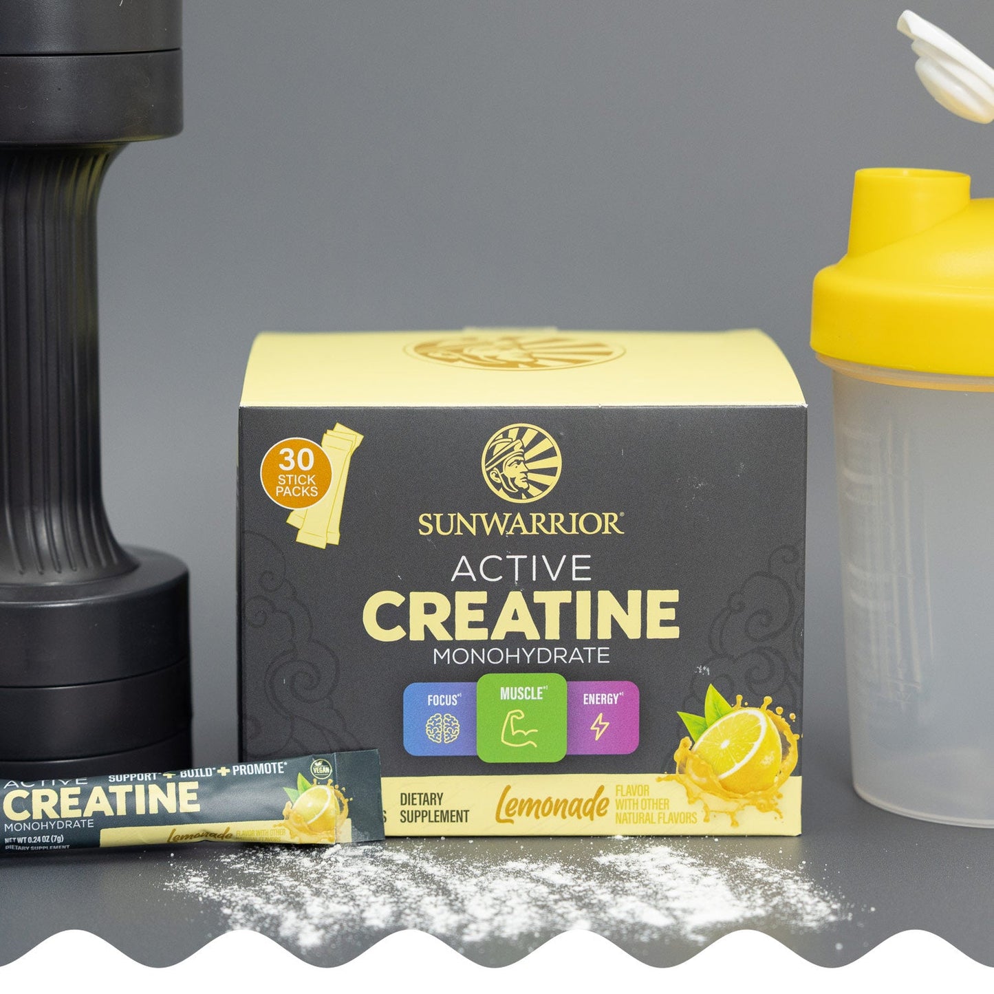 Active Creatine 30 Sticks Lemonade