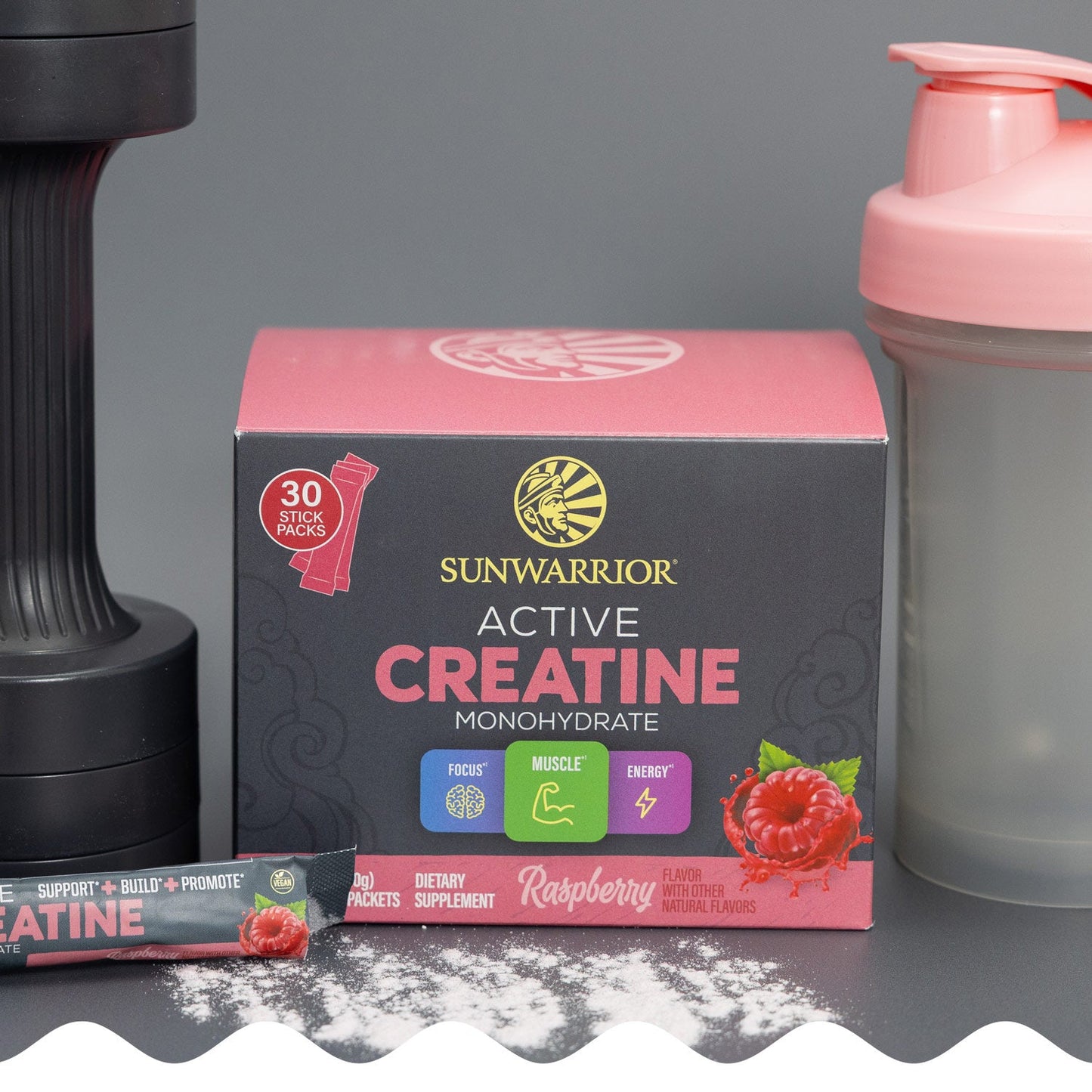 Active Creatine 30 Sticks Raspberry