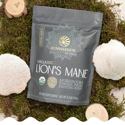 Be•Well Organic Lion's Mane Mushroom Powder