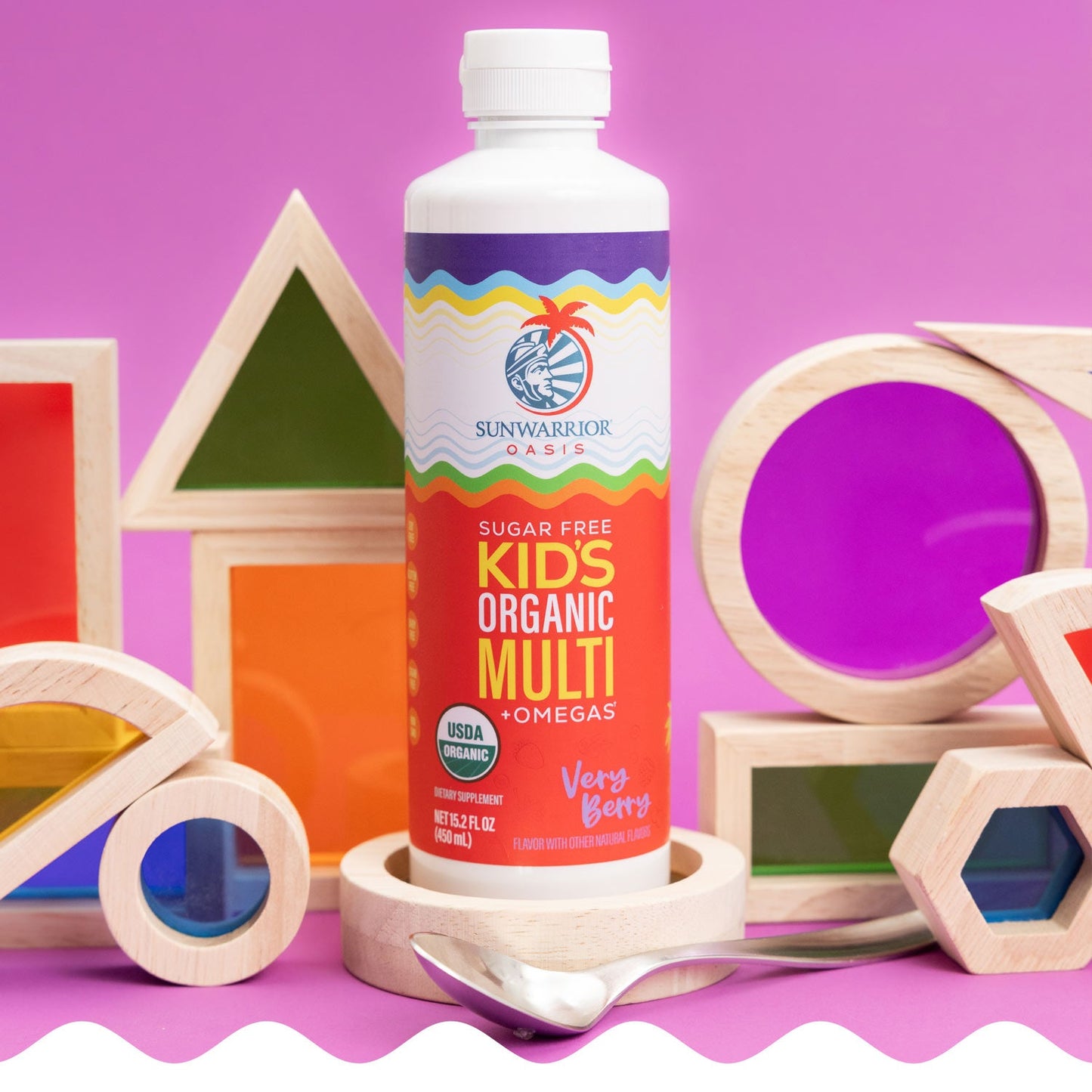 Organic Kid's Liquid Multi Vitamin with Omegas