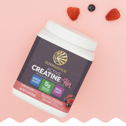 Active Creatine For HER - Raspberry Elderberry Lemonade