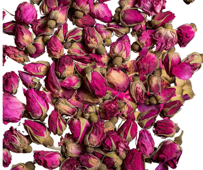 Rose Flowers – Egyptian Rose Buds & Petals (0.5 LB)