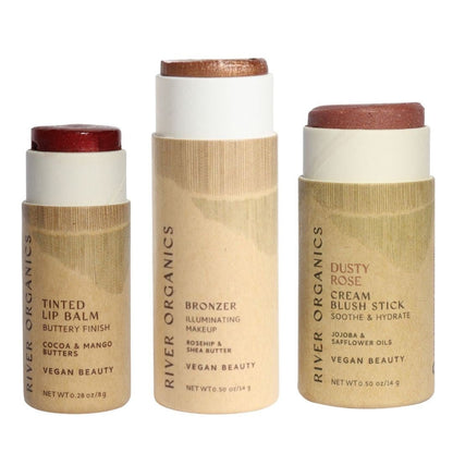 Lip + Highlighter + Blush Set - Vegan America