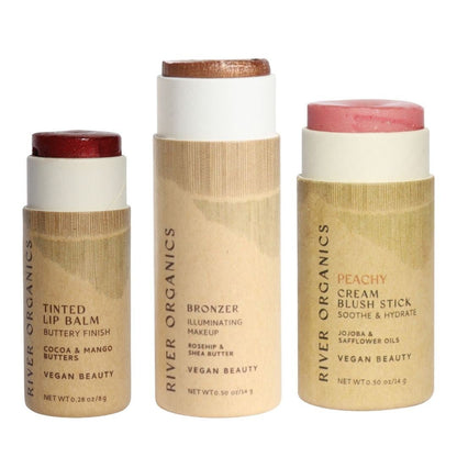 Lip + Highlighter + Blush Set - Vegan America