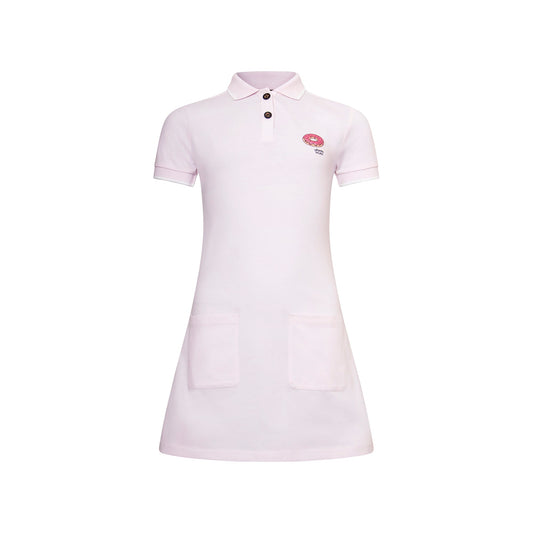 Pink Girls Polo Dress