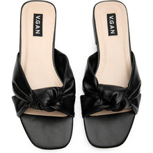 Salsify Knot Slide Sandals - Vegan America
