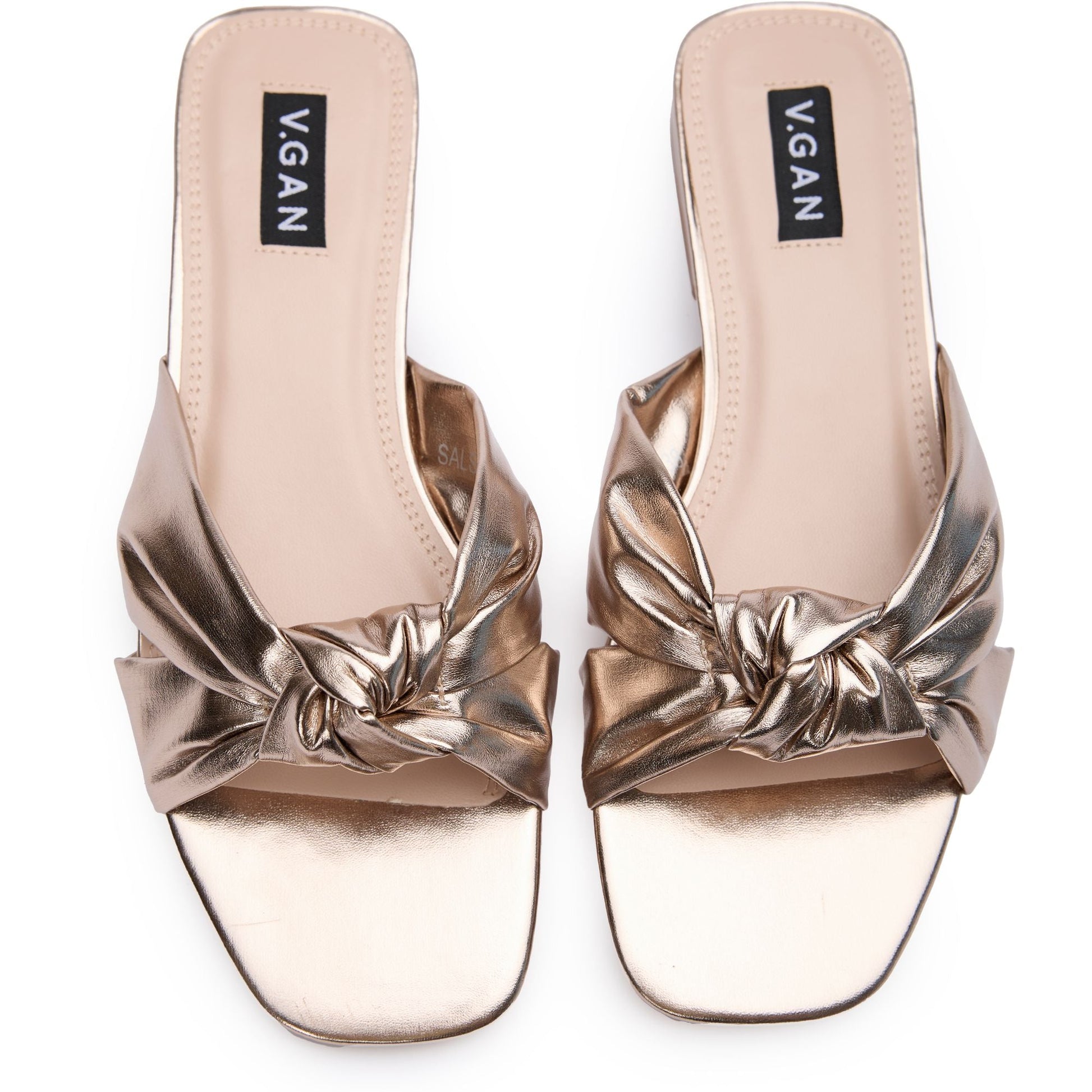 Salsify Knot Slide Sandals - Vegan America