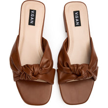 Salsify Knot Slide Sandals - Vegan America