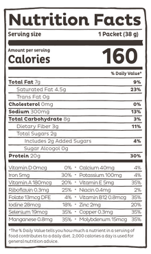Organic Plant Protein, Strawberries & Cream, Single Serving - Vegan America