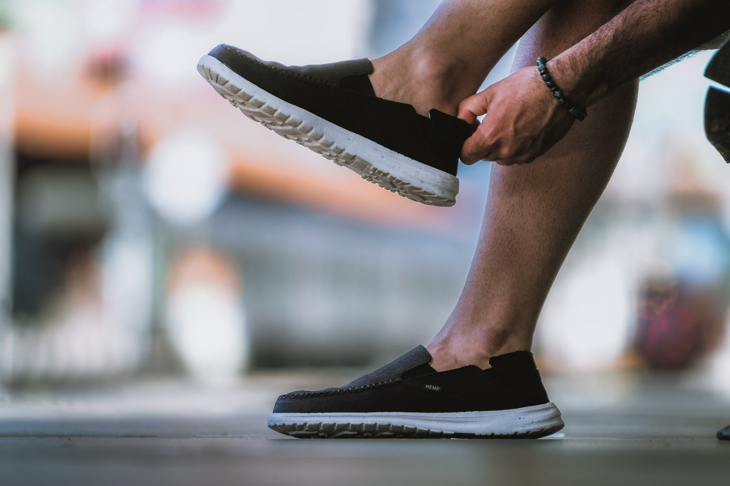 8000Kicks Sunslide - The Hemp Slip-On