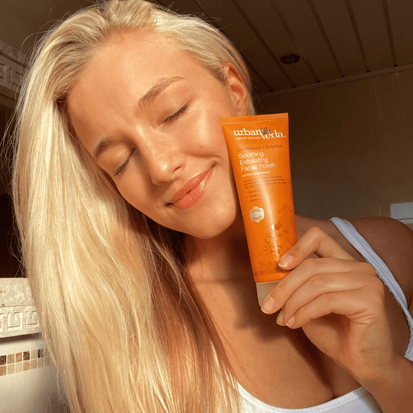 Soothing Face Scrub for Sensitive & Dry Skin - Vegan America