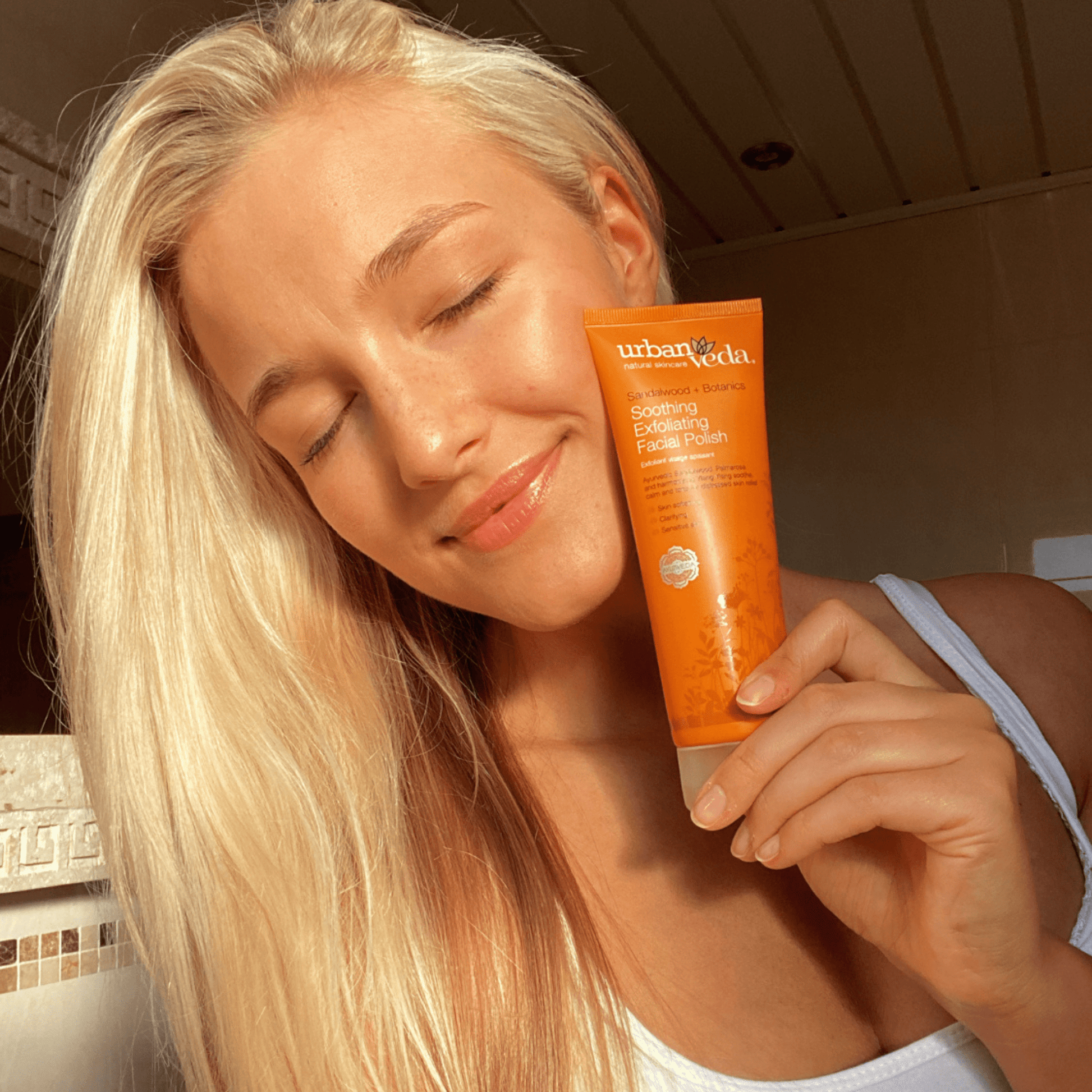 Soothing Face Scrub for Sensitive & Dry Skin - Vegan America