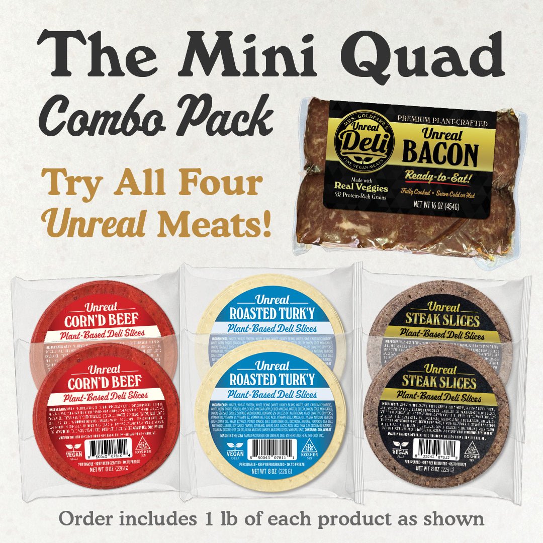 The Mini Quad Pack - 4 lbs Sliced - Vegan America