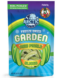 Freeze Dried New Pickle Slices from The Pickle Guys (Minimal Salt)