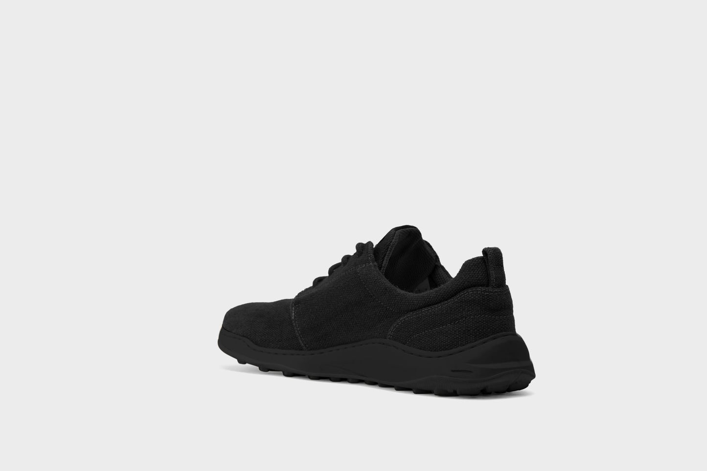 Explorer Wide Toebox for Men in Full Black - Vegan America
