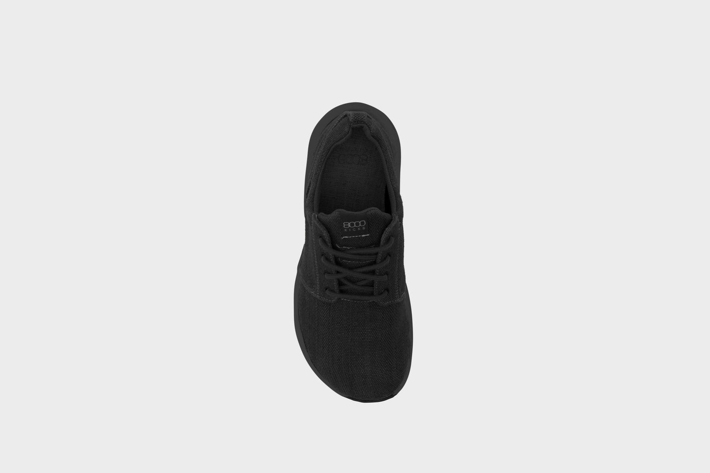 Explorer Wide Toebox for Men in Full Black - Vegan America