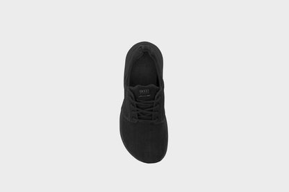 Explorer Wide Toebox for Men in Full Black - Vegan America