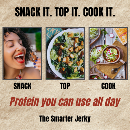 Prickly Pear Teriyaki Jerky 2-Pack | The Smarter Jerky