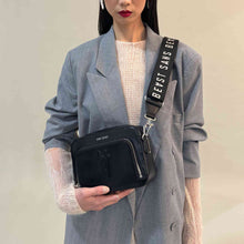 Barricade Bag Strap - Noir + Silver