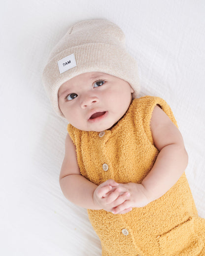 Sleeveless Jumpsuit - Fuzzy