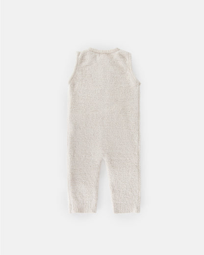 Sleeveless Jumpsuit - Fuzzy