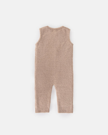 Sleeveless Jumpsuit - Fuzzy