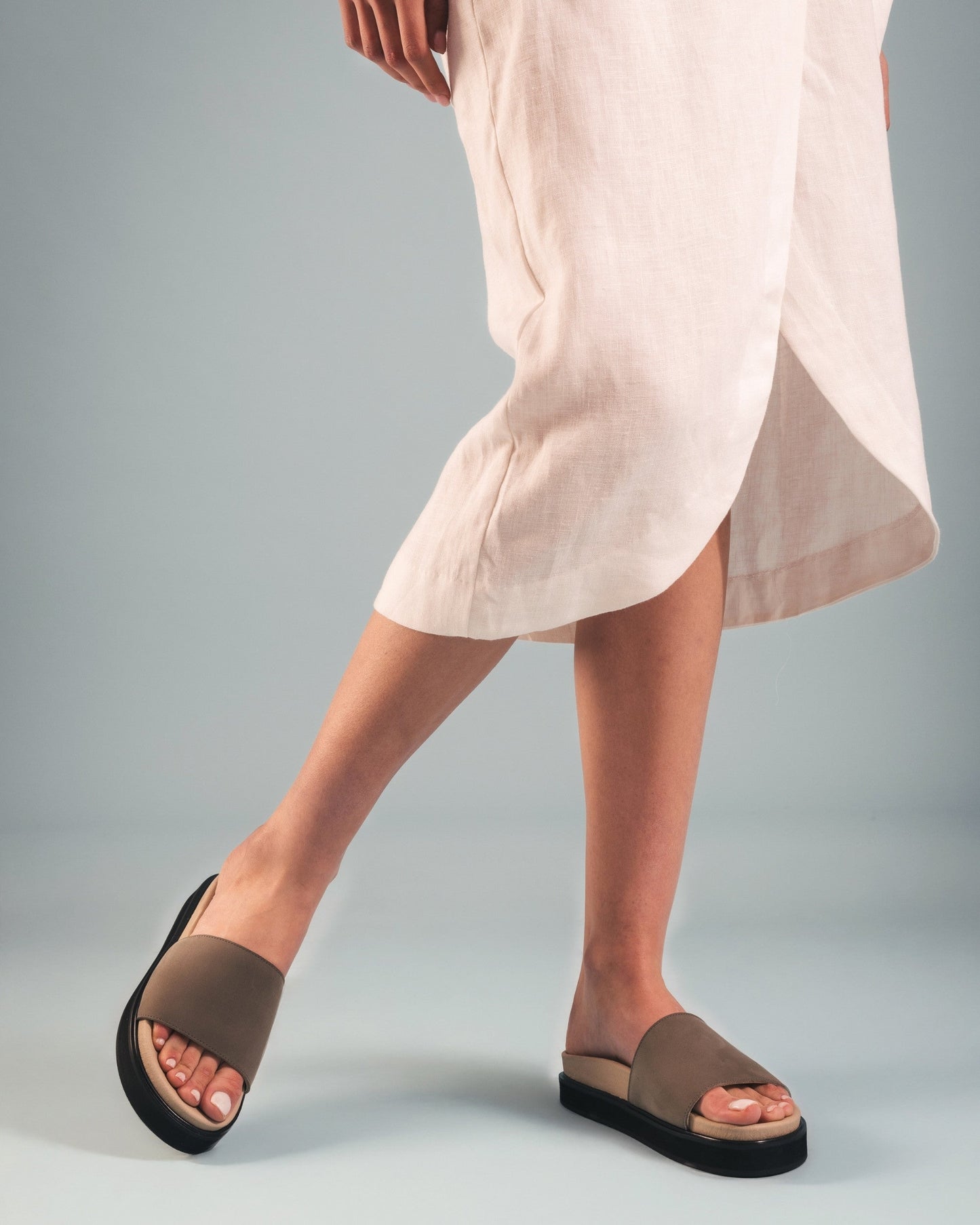 Vegan Sandals Okina Green - Second Life