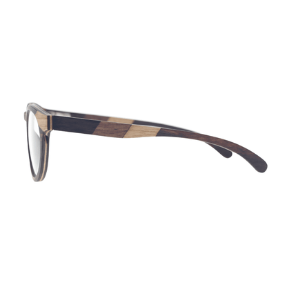 Stinson - Wooden Blue Light Glasses - Vegan America