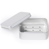 Draining Aluminum Bar Soap Travel Tin - Vegan America