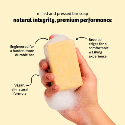 Main Squeeze Moisturizing Hand & Body Bar Soap