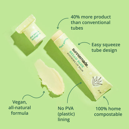 Hello Aloe Soothing Lip Balm - Vegan America