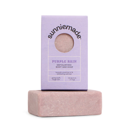 Purple Rain Exfoliating Body Bar Soap
