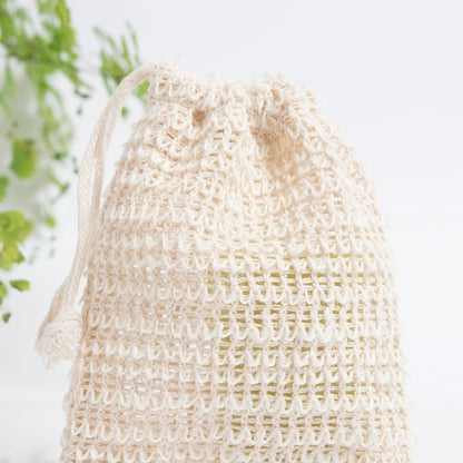 All - In - One Soap Scrap Bag and Washcloth - Vegan America