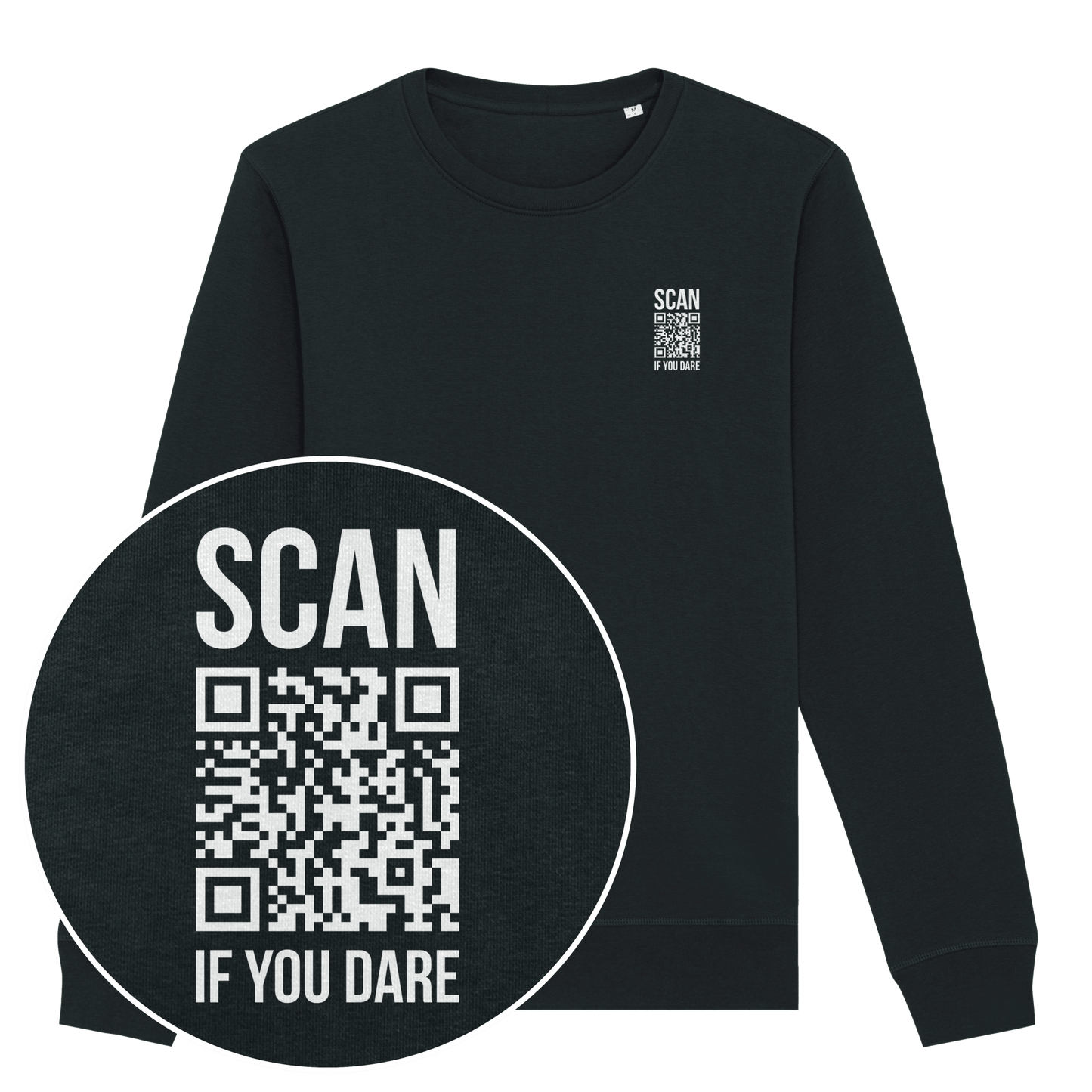 Watch Dominion QR Code Streetwear Sweatshirt - Vegan America