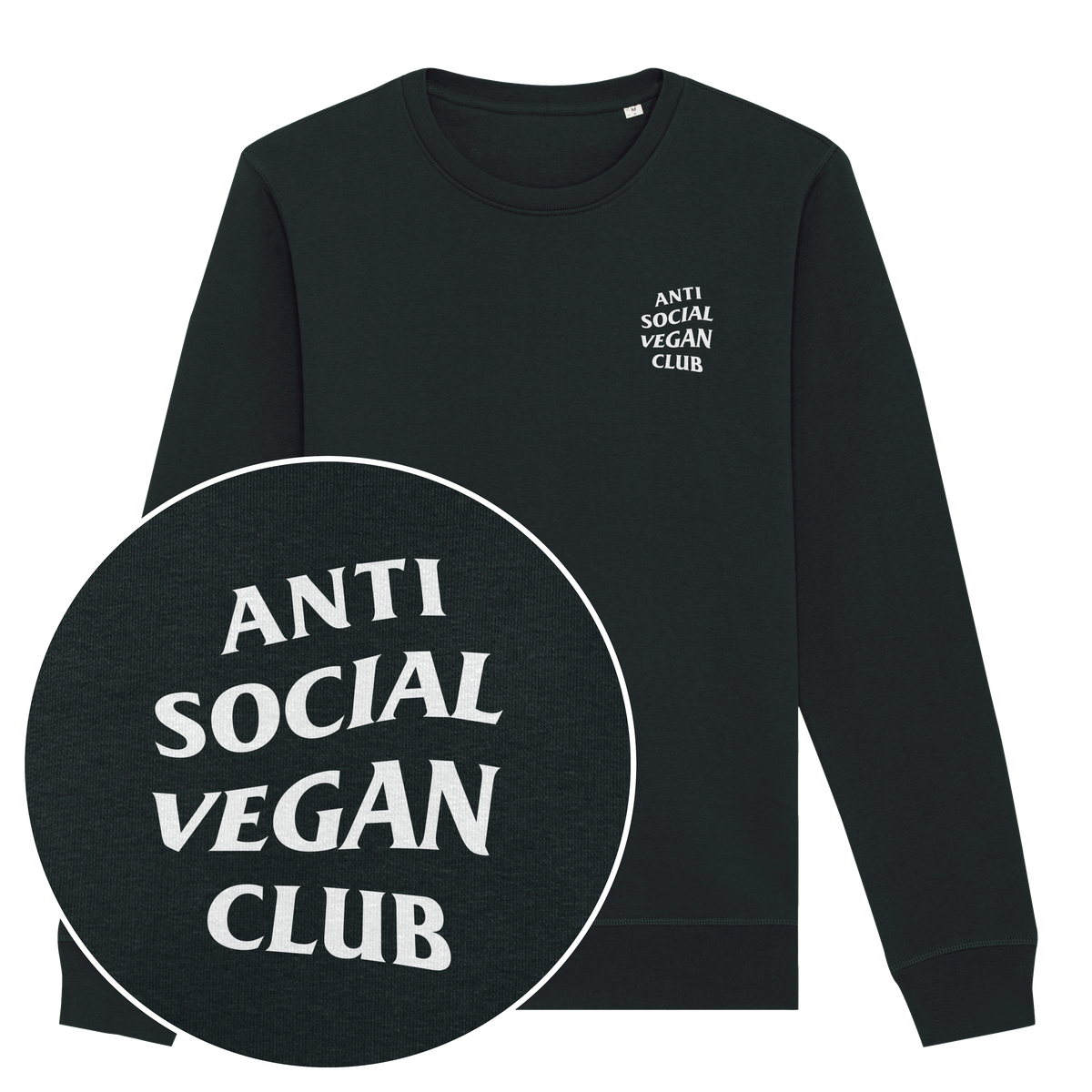 Anti Social Vegan Club Streetwear Sweatshirt