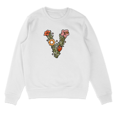 V For Vegan Sweatshirt - Vegan America