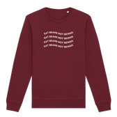 Eat Beans Not Beings Sweatshirt - Vegan America
