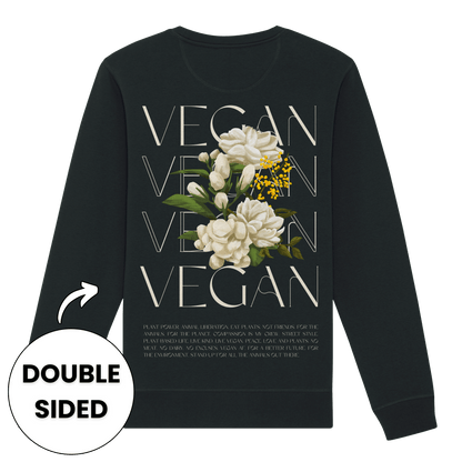 Flower Streetwear Sweatshirt - Vegan America