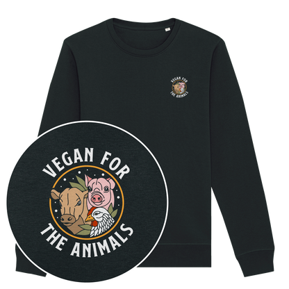 Vegan For The Animals Earthlings Sweatshirt