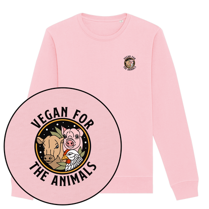 Vegan For The Animals Earthlings Sweatshirt