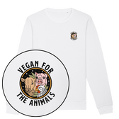 Vegan For The Animals Earthlings Sweatshirt - Vegan America