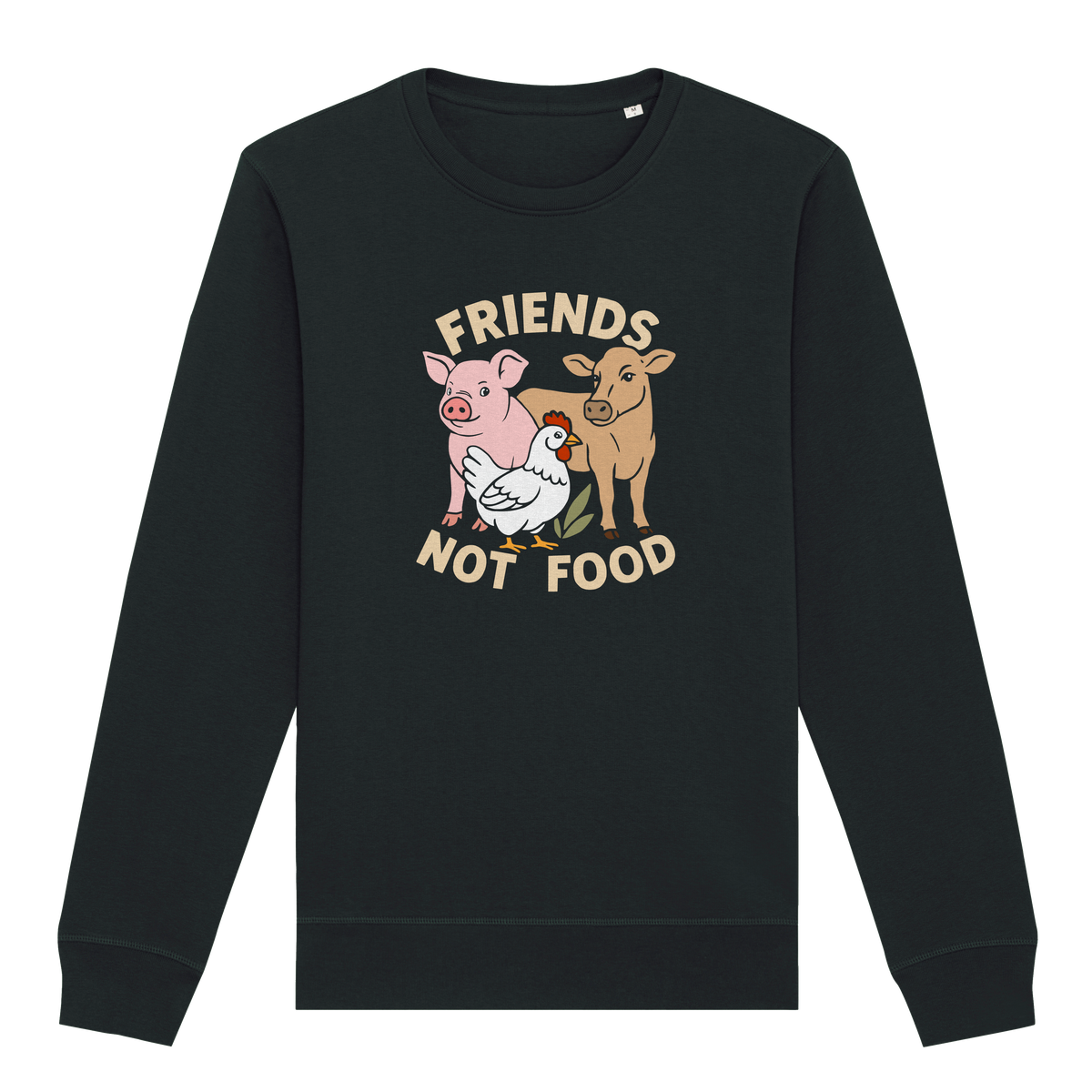 Friends Not Food Earthlings Sweatshirt