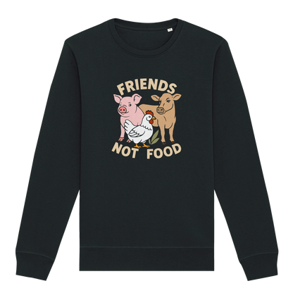 Friends Not Food Earthlings Sweatshirt